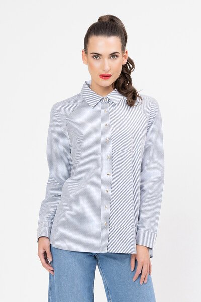 Leila + Luca Optimal Stripe Shirt-new-Preen