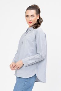 Leila + Luca Optimal Stripe Shirt