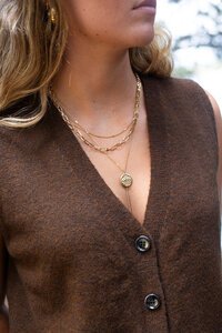 Antler Mystic Eye Layers Necklace