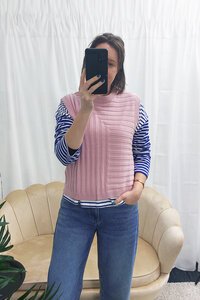 Preen Merino Stepped Vest