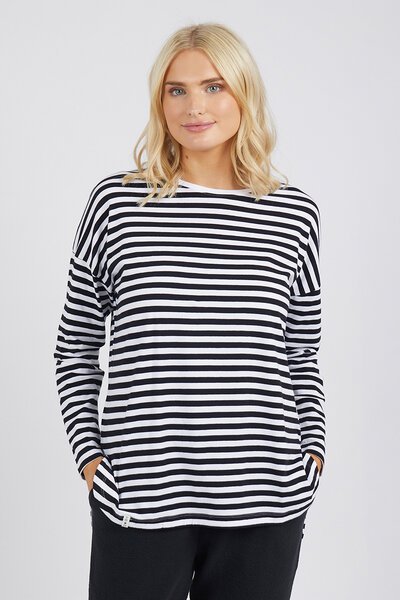 Elm Core Lauren Stripe Top-new-Preen