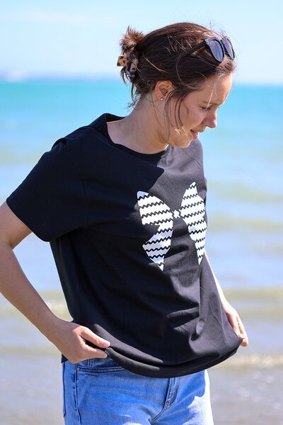 Stella + Gemma Bow Ace Tee-sale-Preen