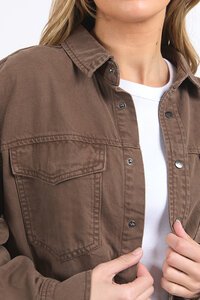 Foxwood Chocolate Daisy Over Shirt