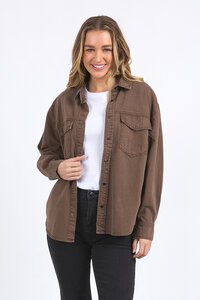 Foxwood Chocolate Daisy Over Shirt