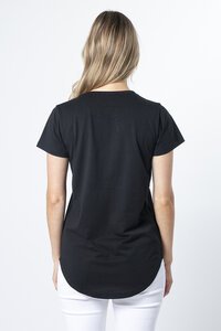 Stella + Gemma Feather Cross T-Shirt