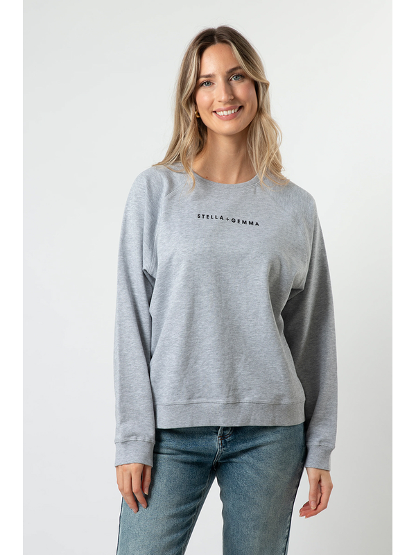 Stella + Gemma Grey Everyday Sweater