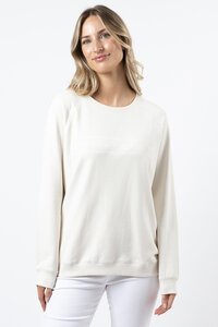 Stella + Gemma Cream Classic Sweater