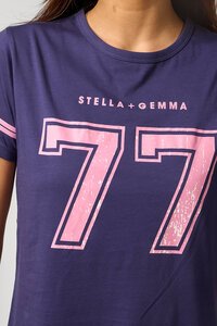 Stella + Gemma Varsity Ace Tee