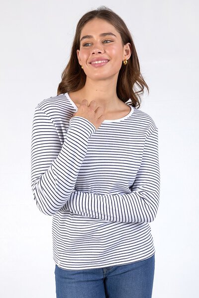 Elm Hayley Rib LS Tee-new-Preen