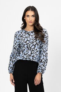 Seeking Lola Frost Flower Gratitude Top
