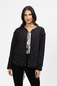Leila + Luca Falling Sprig Tied Up Jacket