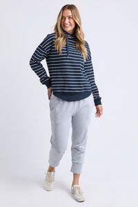 Elm Lounger Scoop Stripe Hoodie