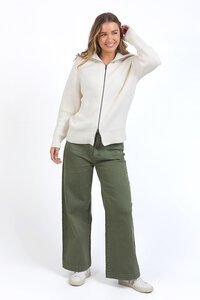Foxwood Maurie Zip Knit