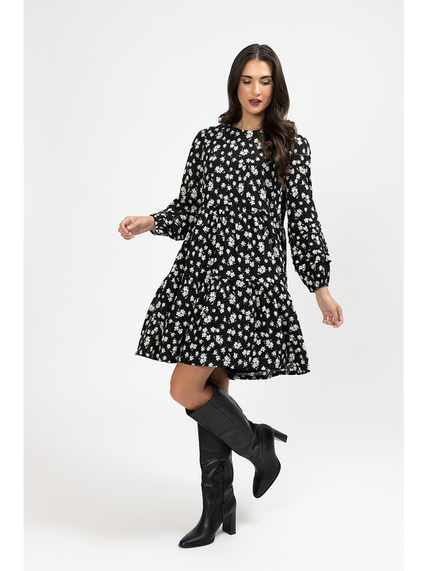 Seeking Lola Floral Scatter Dakota Mini Dress