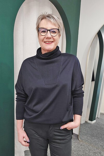 Foil Rib Detail Merino Jumper-new-Preen