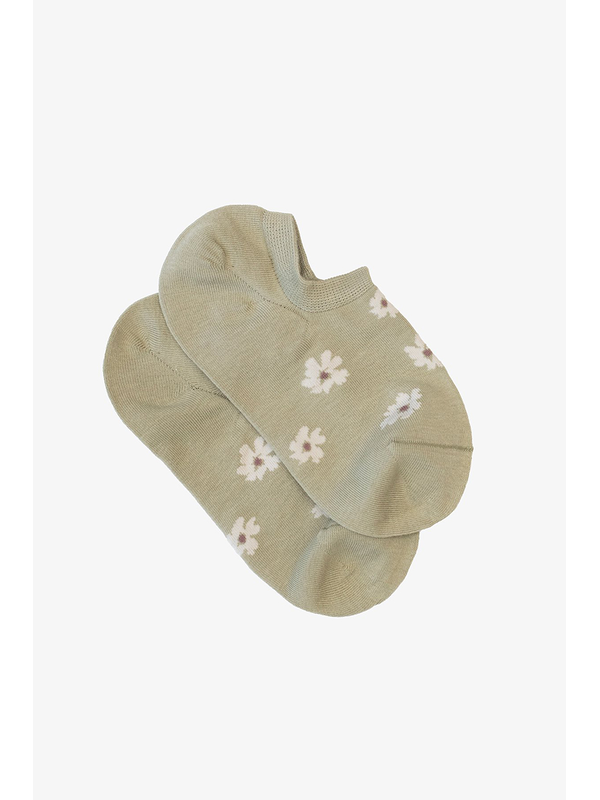 Antler Daisy No Show Sock