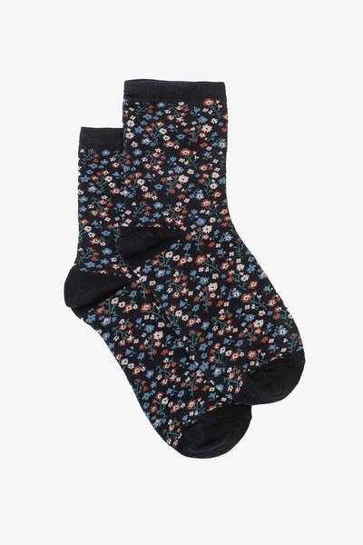 Antler Wild Flowers Sock-new-Preen