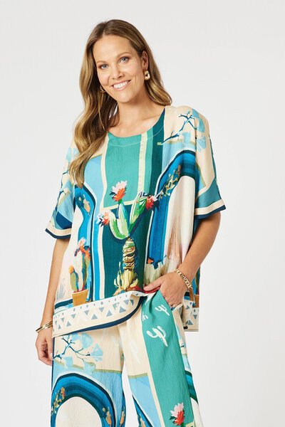 Clarity The Tulum Shell Top - Pre Order-new-Preen