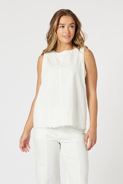 Threadz Charli Denim Top - Pre Order-new-Preen