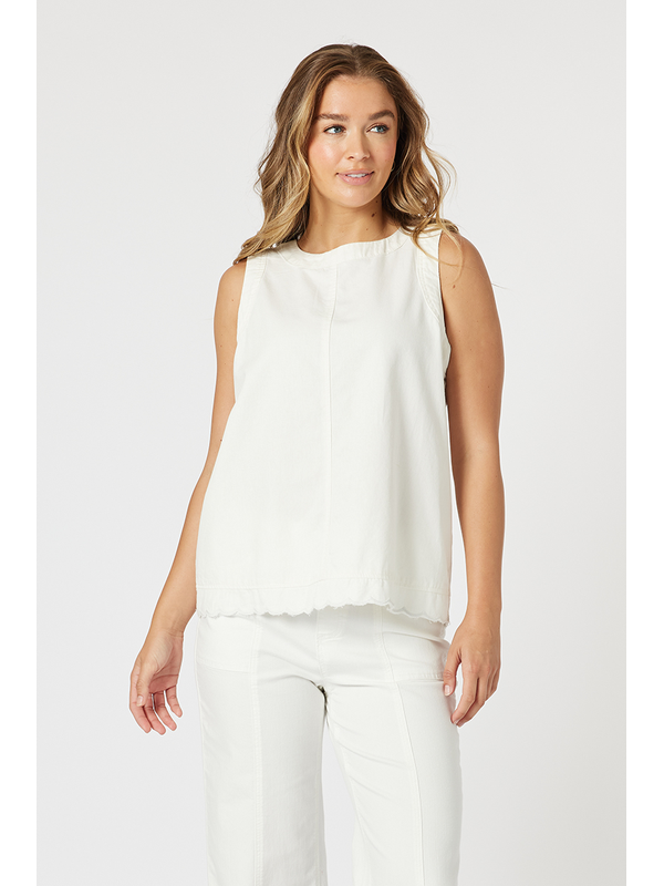 Threadz Charli Denim Top - Pre Order