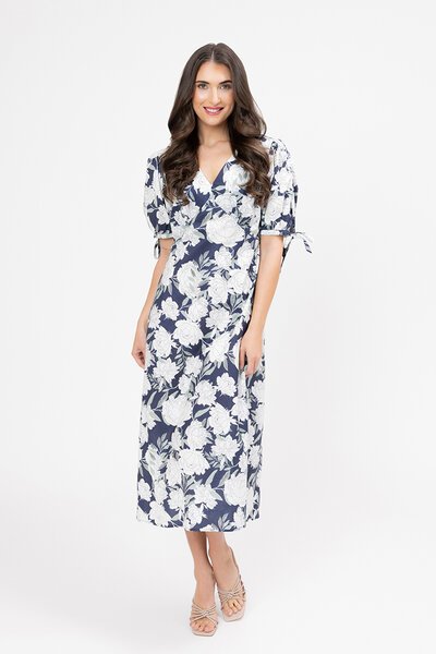 Seeking Lola Midnight Sage Smart Dress-new-Preen