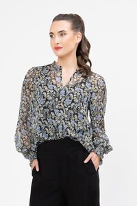Leila + Luca Garden Whisper Movement Blouse