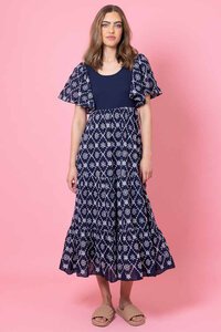 Charlo Rosetta Embroidered Dress