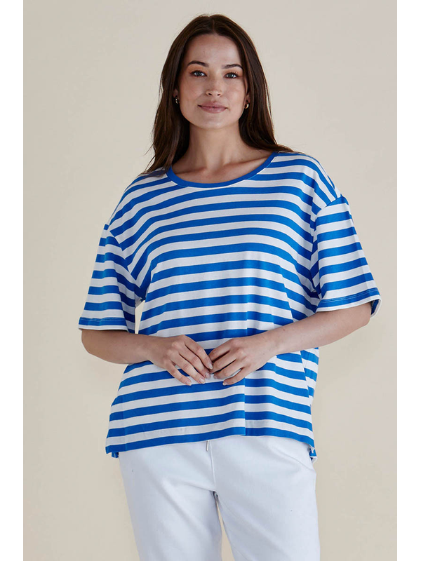 Betty Basics Relax Boxy Stripe Tee - Pre Order