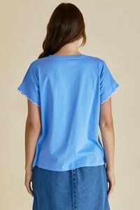 Betty Basics Sloane Scallop Tee