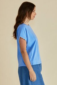Betty Basics Sloane Scallop Tee