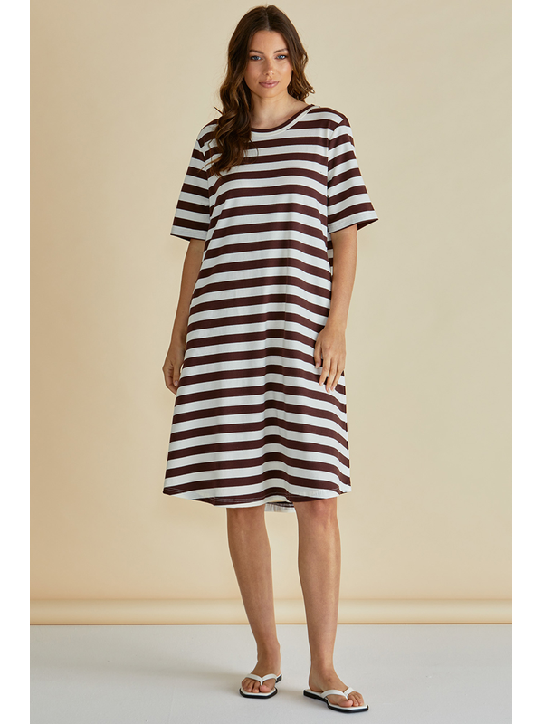 Betty Basics Striped Eloise T-Shirt Dress