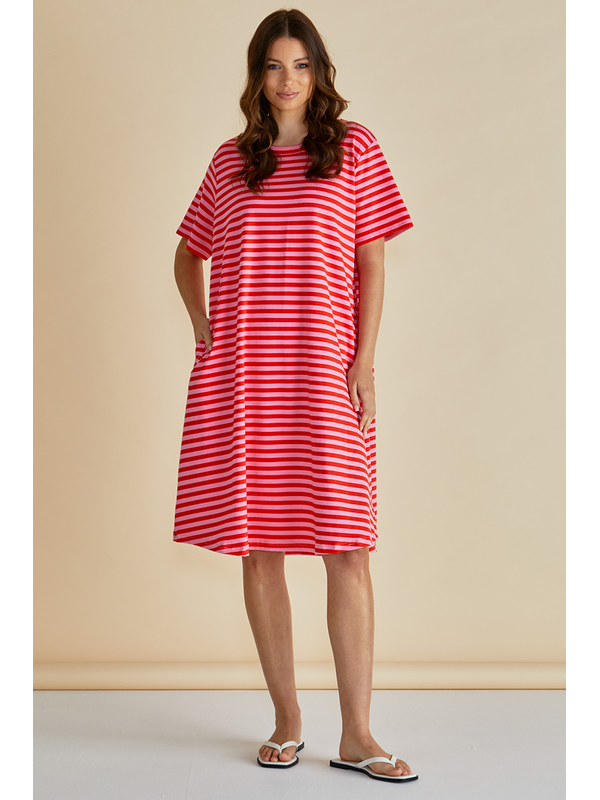 Betty Basics Striped Eloise T-Shirt Dress