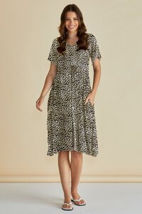 Betty Basics Cheetah Donna Dress