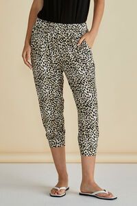 Betty Basics Cheetah Tokyo Pant