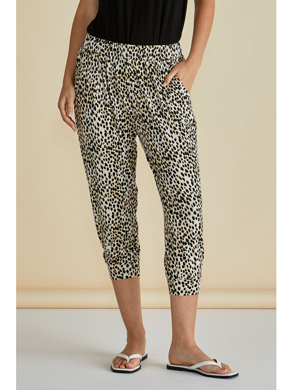 Betty Basics Cheetah Tokyo Pant