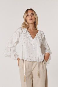 Fate + Becker Delia Ruffle Top