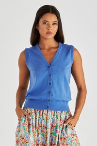 Sass Leo Knit Vest