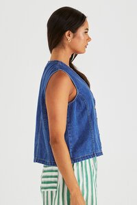 Sass Sabine Denim Vest