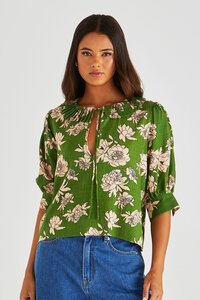 Sass Antonie Pleated Blouse
