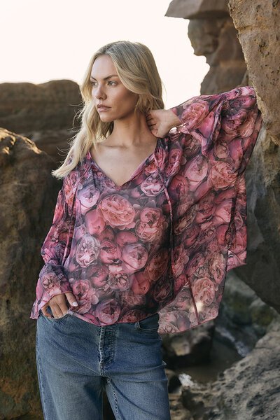 Fate + Becker Phenomenon Blouse-new-Preen