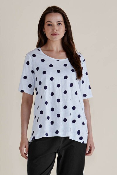 Betty Basics Riley Polkadot Tee - Pre Order-best-sellers-Preen