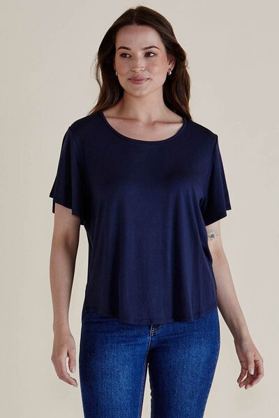 Betty Basics Everleigh Bamboo Tee - Pre Order-new-Preen