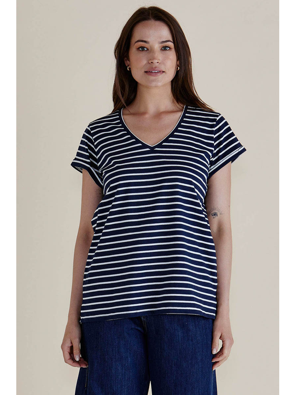 Betty Basics Ayla V-Neck Tee - Pre Order