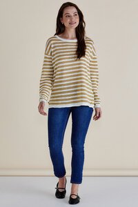 Betty Basics Natasha Knit Stripe Top - Pre Order