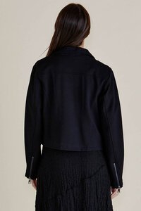 Betty Basics Aurora Ponte Biker Jacket - Pre Order