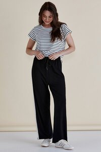 Betty Basics Evelyn Wide Leg Jogger - Pre Order