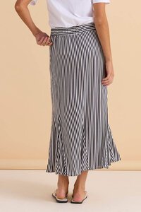 Betty Basics Darla Stripe Skirt - Pre Order