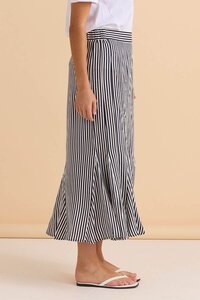 Betty Basics Darla Stripe Skirt - Pre Order