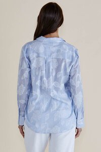 Betty Basics Lace Stripe Shirt - Pre Order