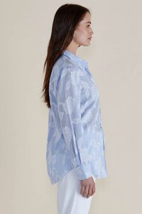 Betty Basics Lace Stripe Shirt - Pre Order